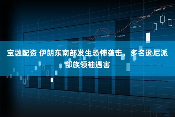 宝融配资 伊朗东南部发生恐怖袭击，多名逊尼派部族领袖遇害